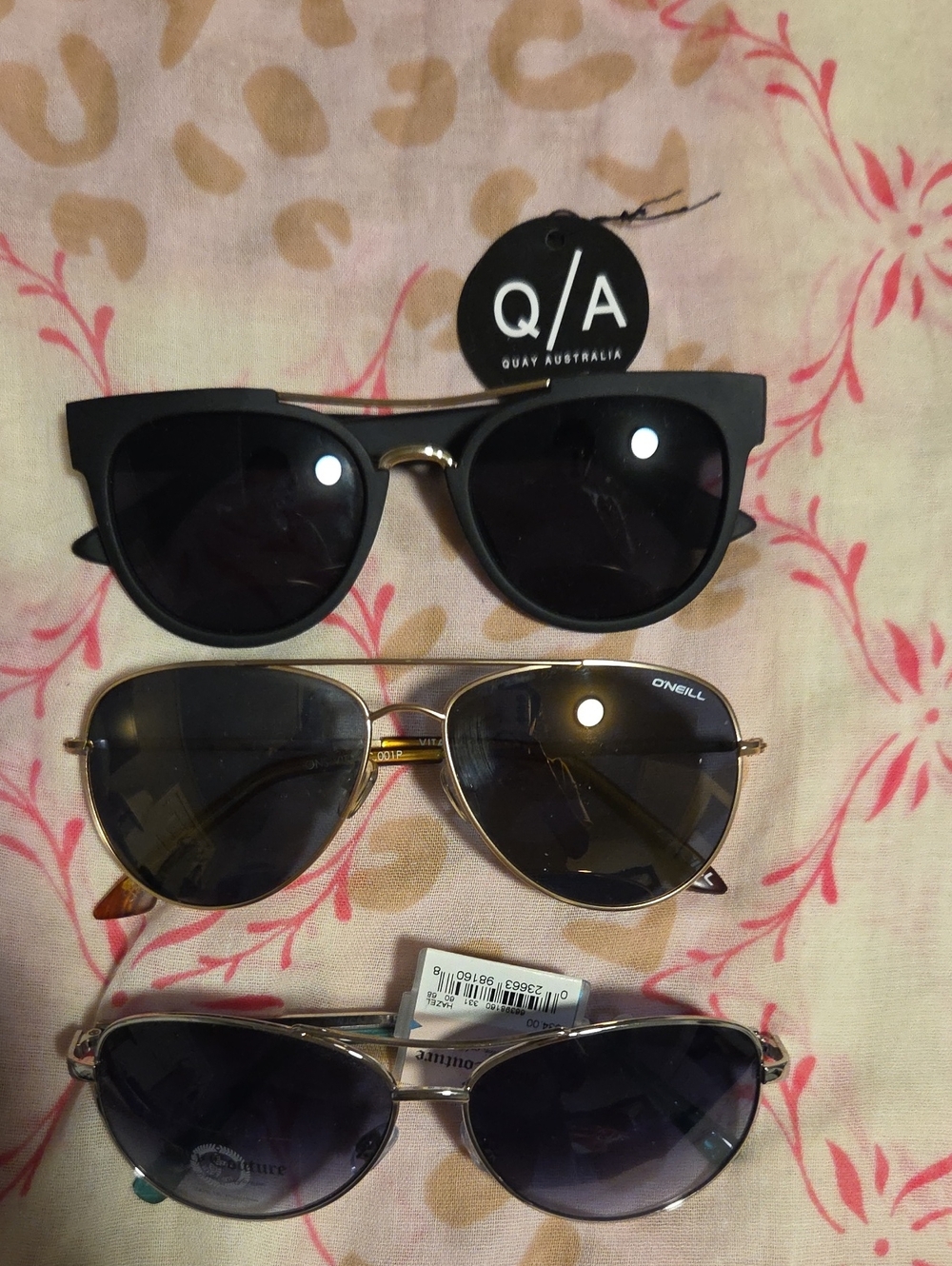 Assorted Sunglasses Quay Australia Onell Jucy Couture